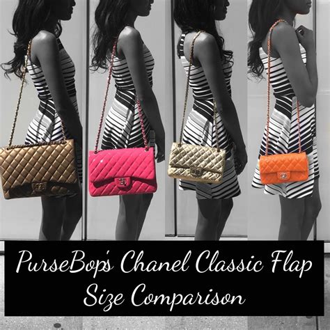 chanel trendy cc flap bag size|chanel flap bag size comparison.